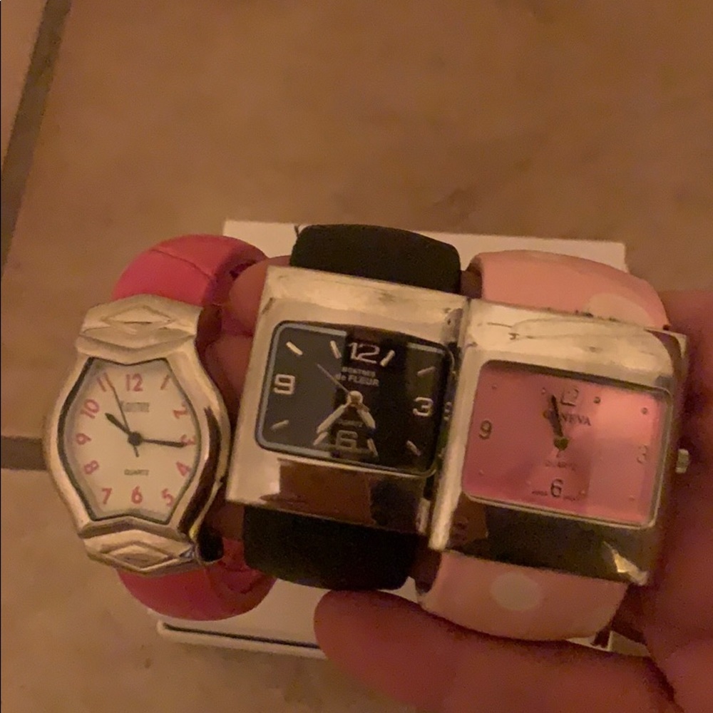 3 cuff style watches